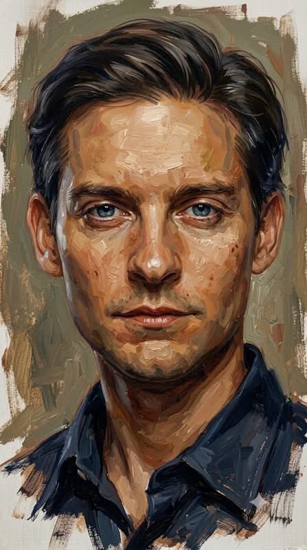 Oil Painting Style Portrait