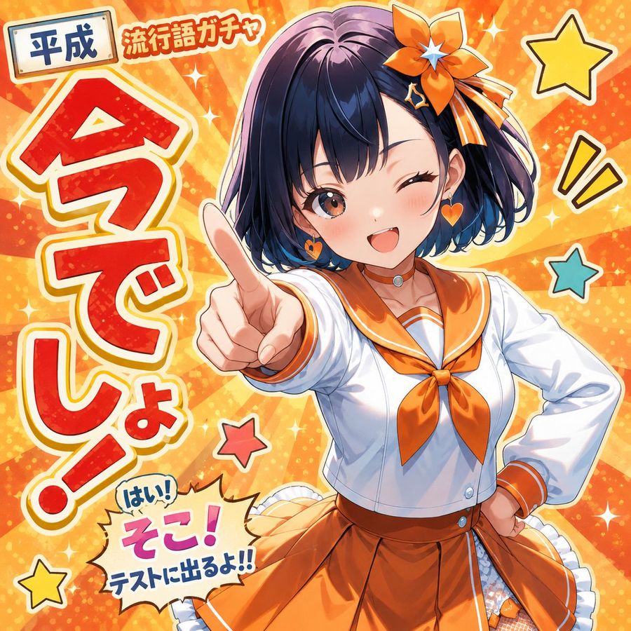Heisei Buzzword Anime Poster