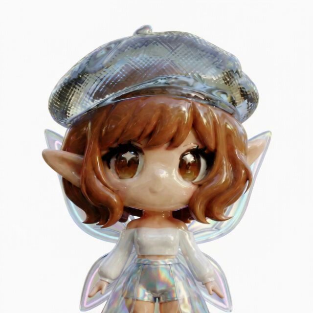 3D Fairy Emotional Expression Animation