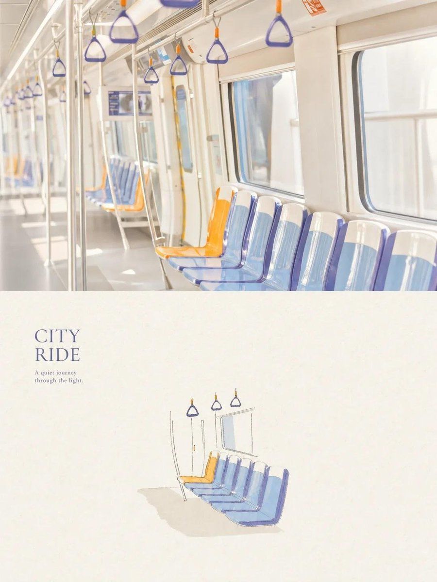 Dual-Style Travel Magazine Page