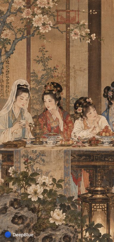 Dream of the Red Chamber "The Last Supper" Composition