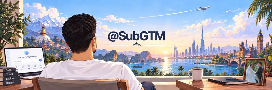 SubGTM Travel and Tech Banner