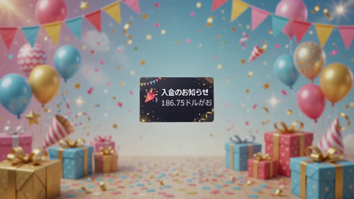 X Earnings Celebration Motion Graphics
