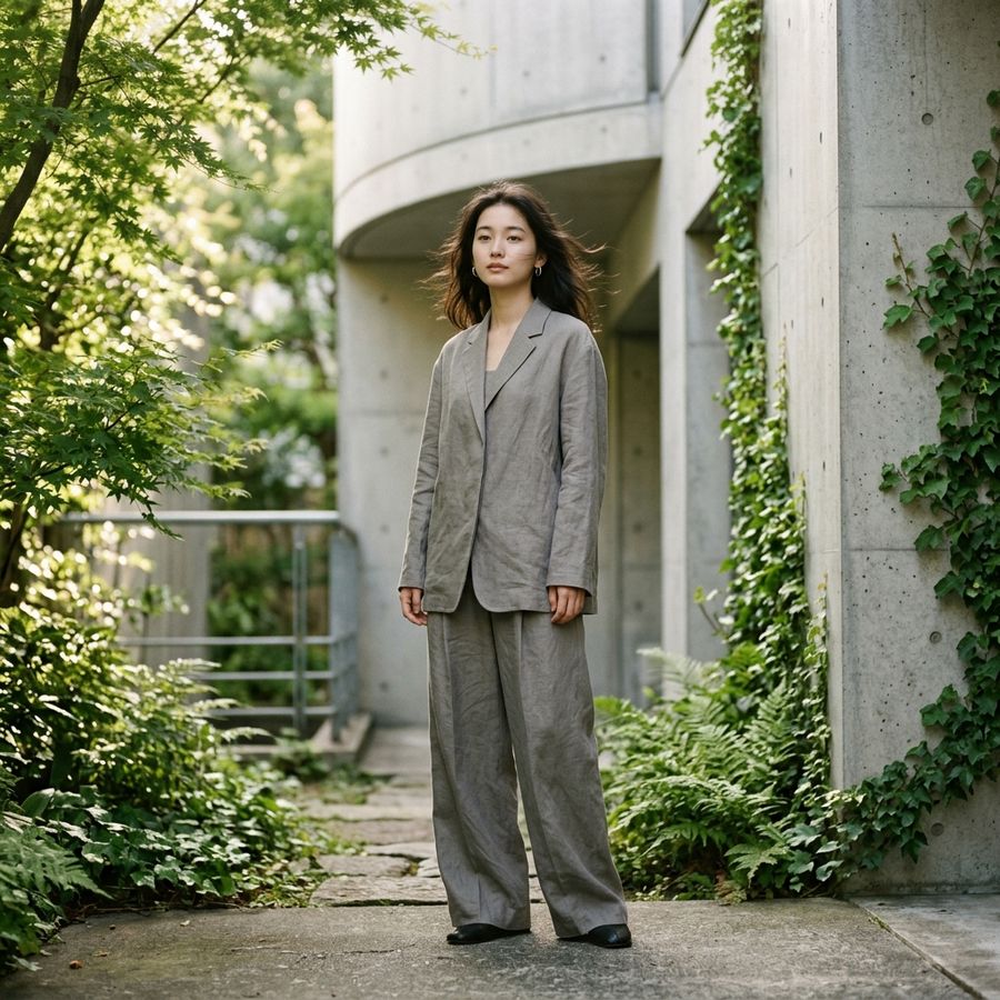 极简时尚 Lookbook KV