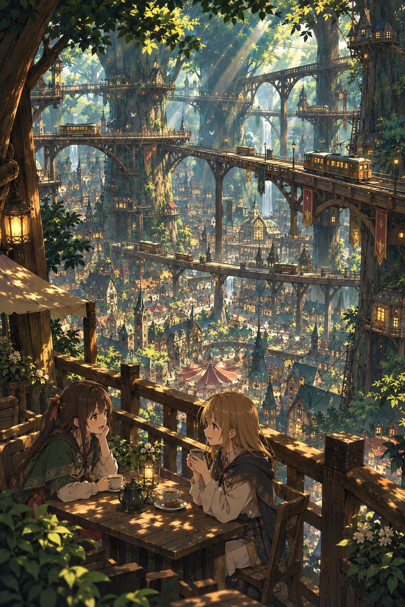 Anime Forest Tram City Cafe
