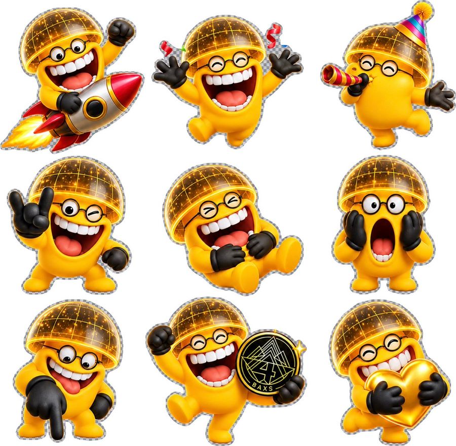 3D Emoji Sticker Collection