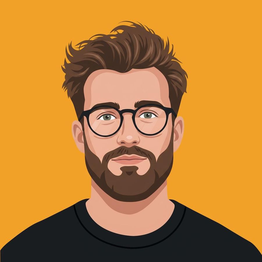 Modern Flat Vector Avatar