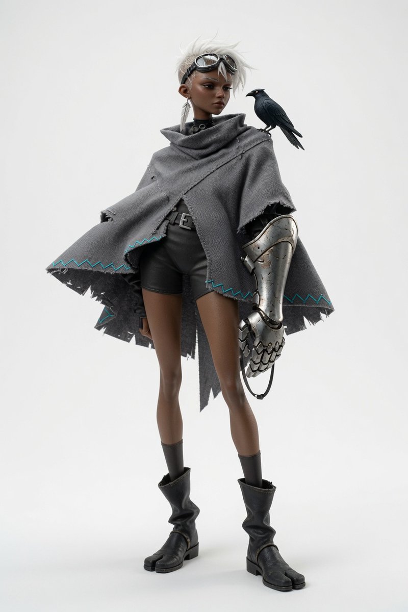 High Fashion 3D Character Concept