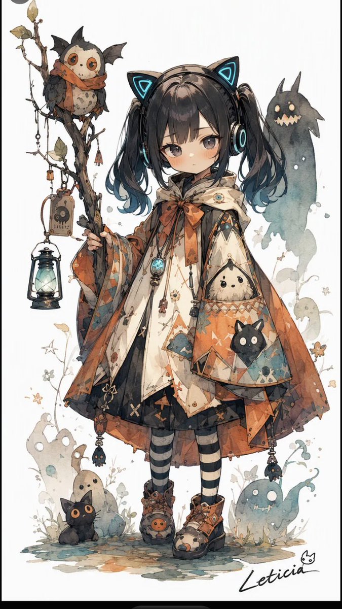 Leticia Fantasy Halloween Character