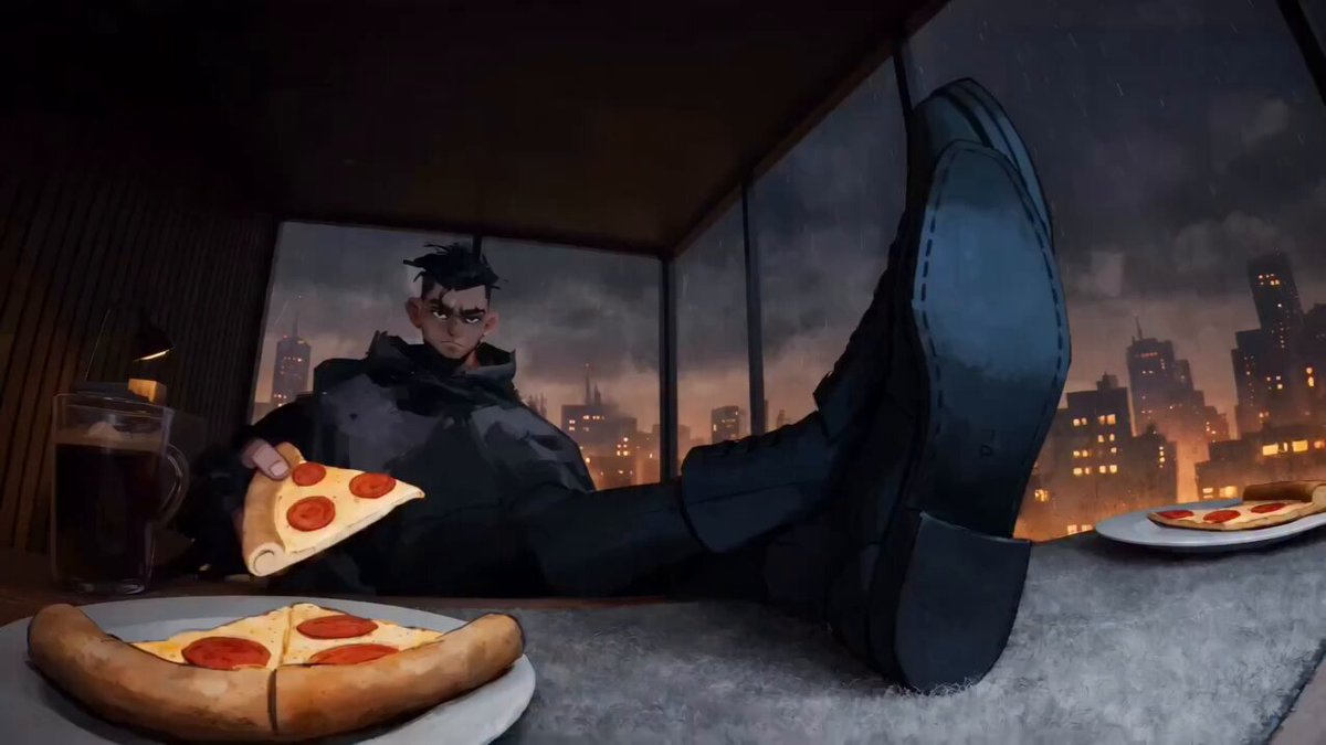 Batman Cinematic Anime Action Sequence