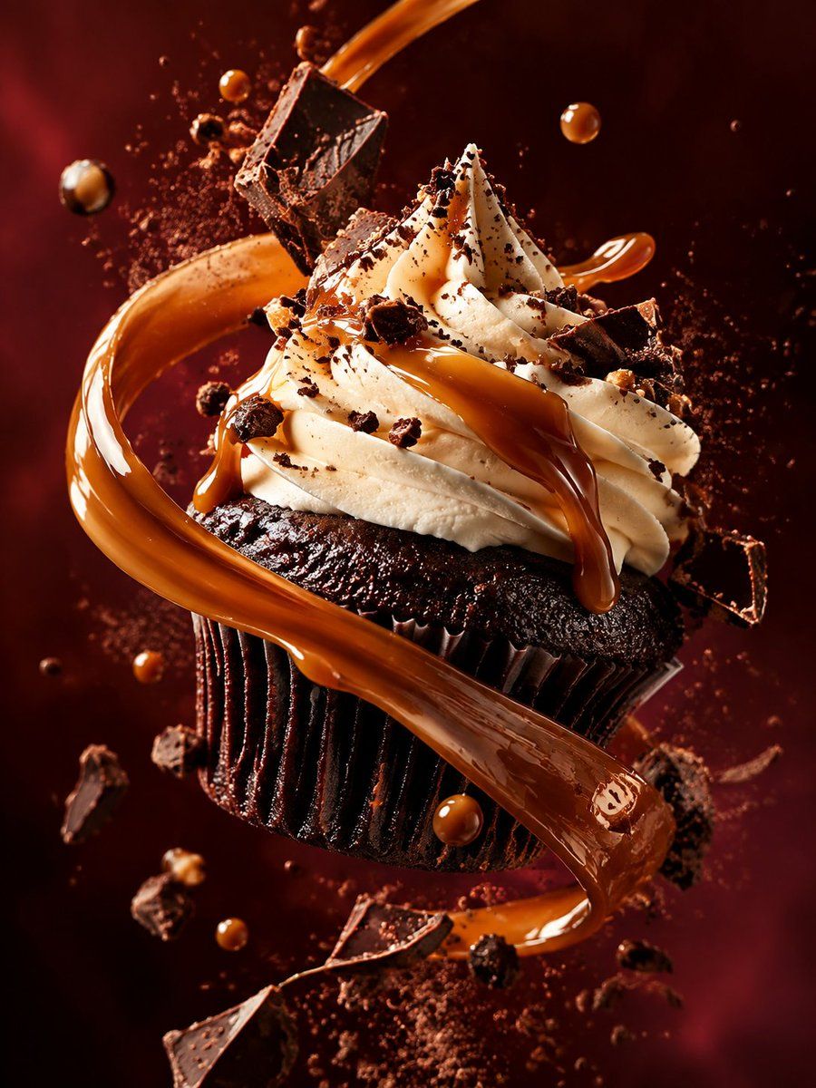 Luxury Chocolate Cupcake Explosion