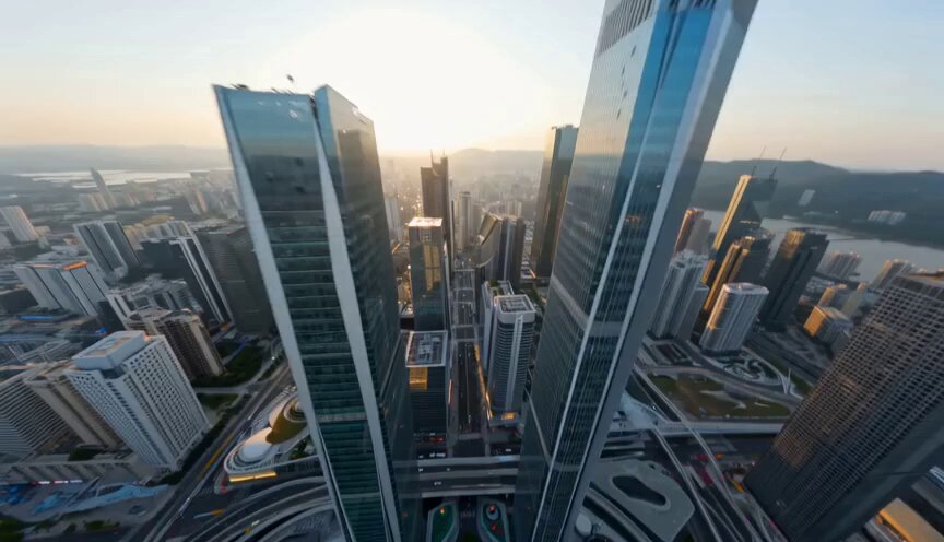 FPV High-Speed City Flight