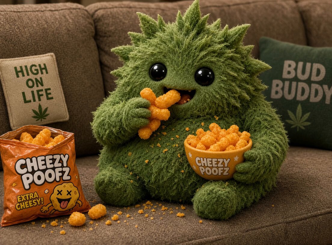 Chubby Green Creature Animation