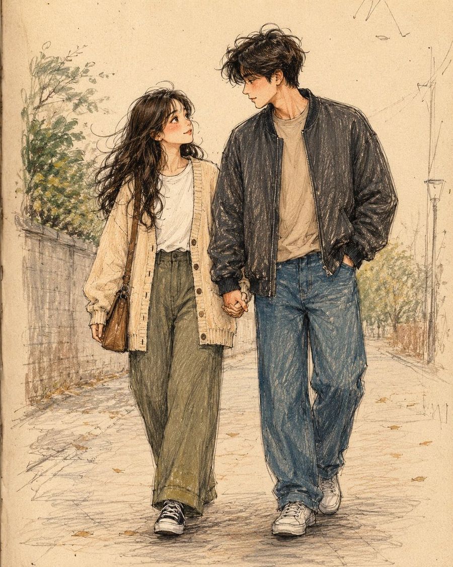 Japanese Sketch Life Illustration