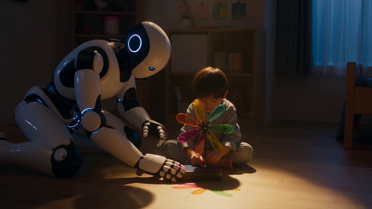 Robot and Child Toy Assembly
