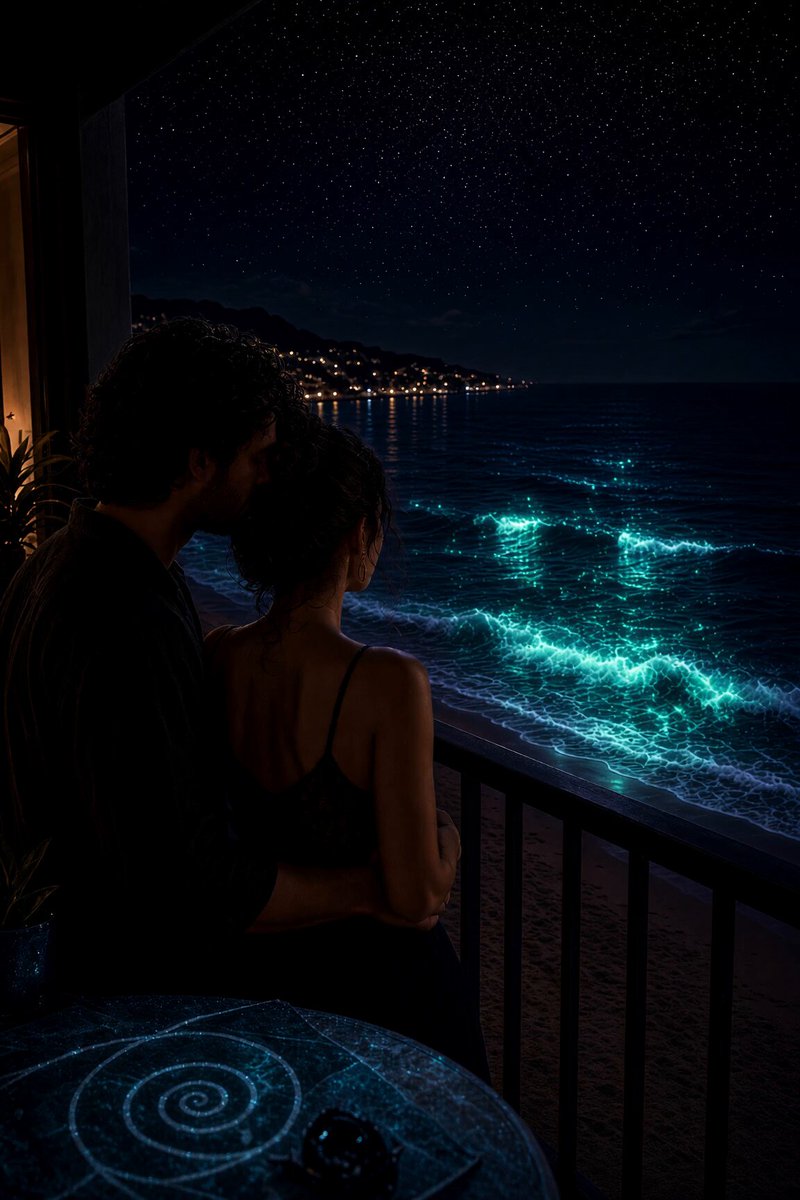 Bioluminescent Wave Bloom