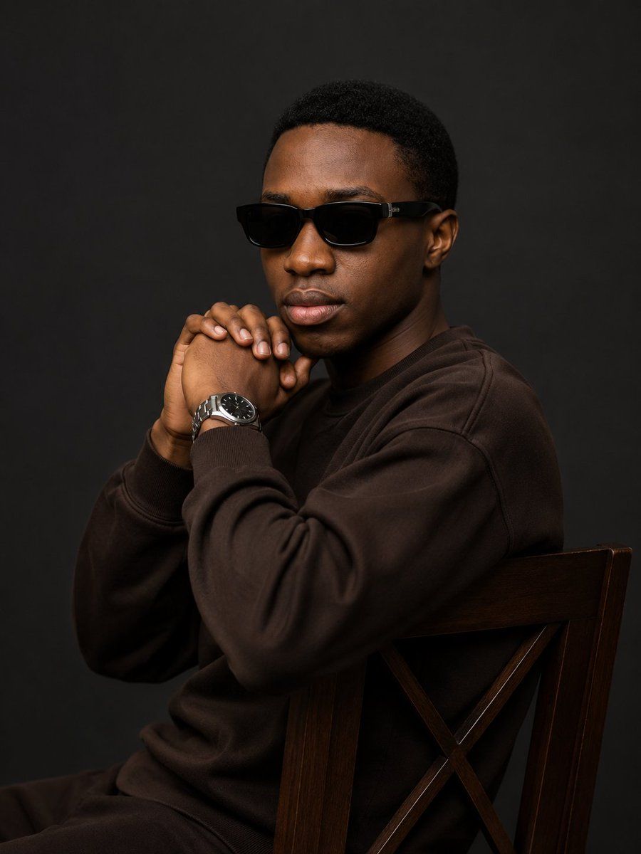 Luxury Editorial Studio Portrait