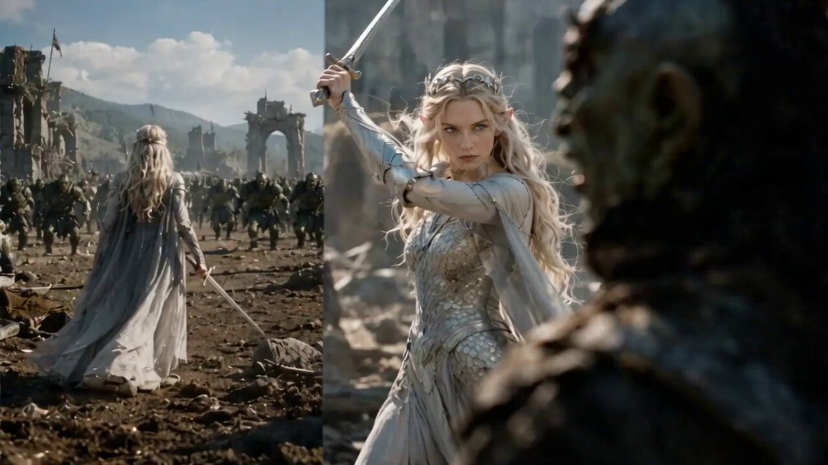 Elven Warrior Fantasy Action