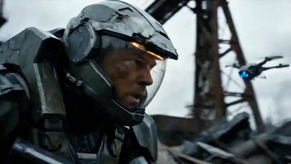 Sci-Fi Soldier Drone Battle Video Prompt