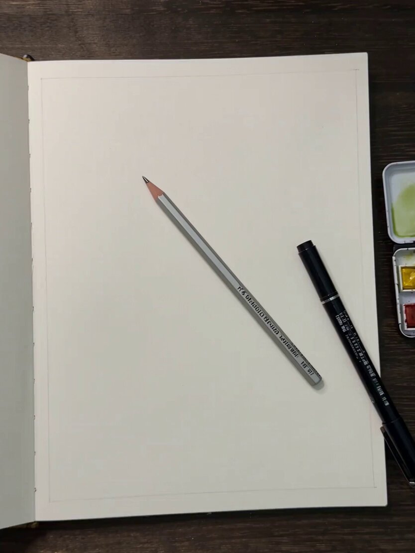 Hand-painted Watercolor Video Prompt