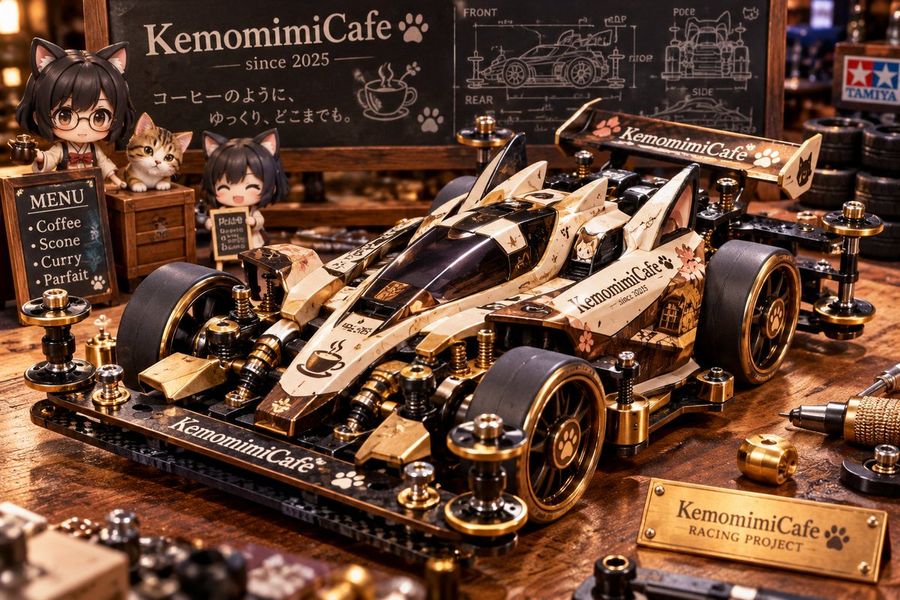 定制 KemomimiCafe 迷你四驱车