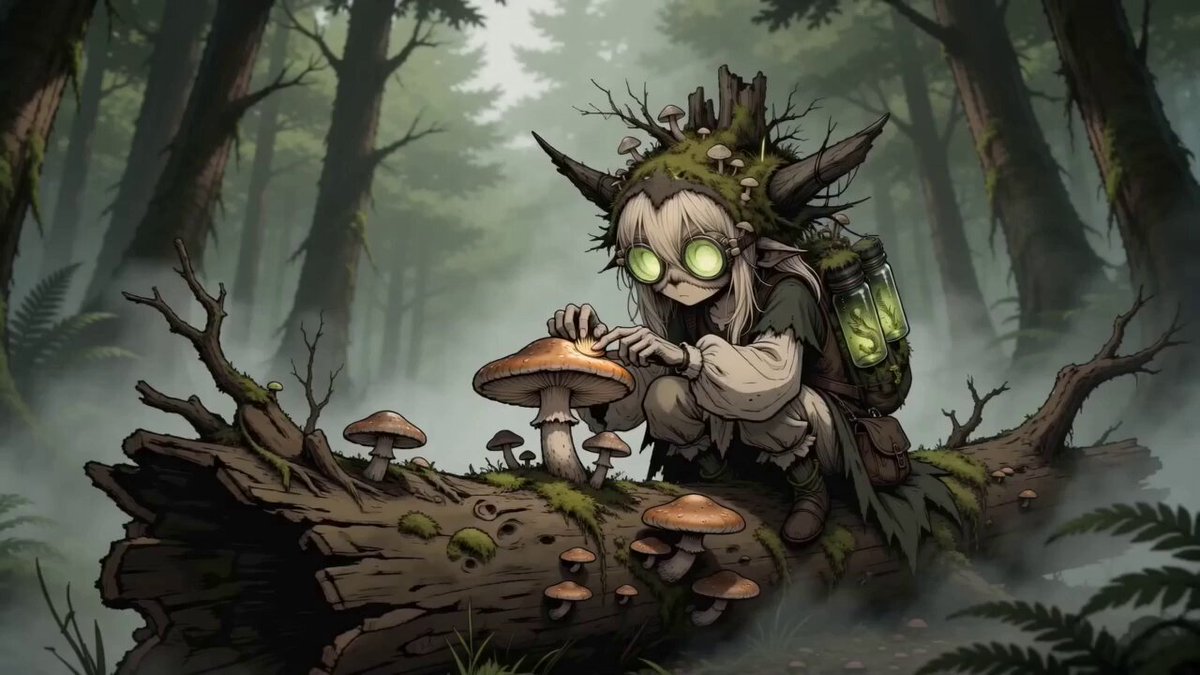 Woodland Alchemist Character Setting