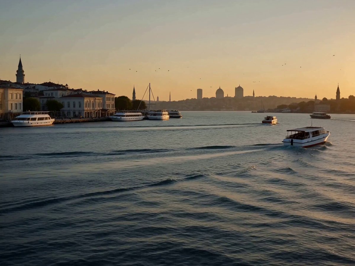 Istanbul Sunset Travel Cinematic Short