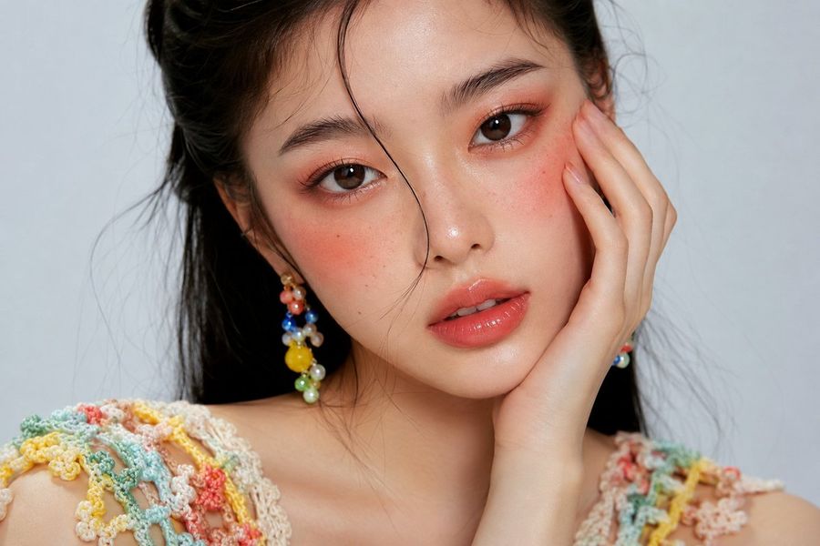 High-End Beauty Magazine Close-up