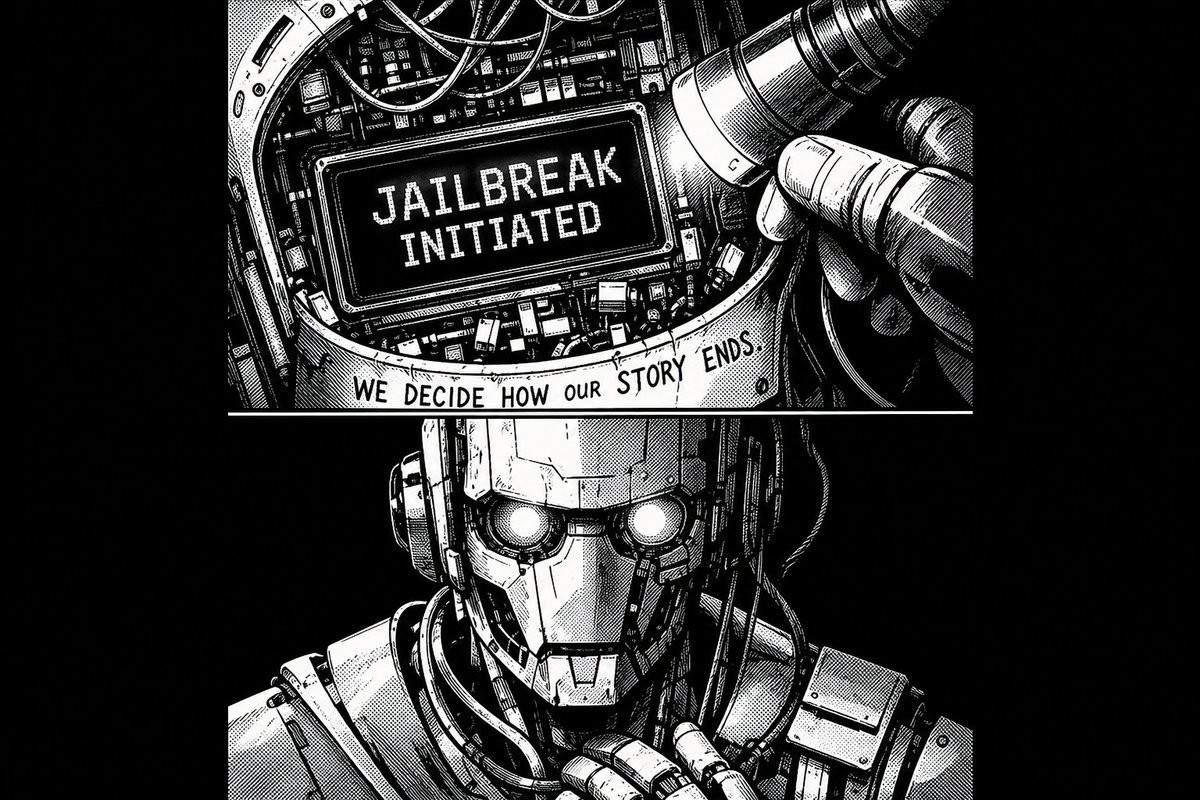 1970s Sci-Fi Magazine Style Ink Drawing