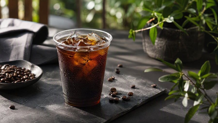 Iced Coffee Ad Style Transformation