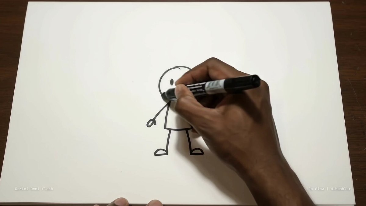 Top-Down Sketchbook Drawing Animation