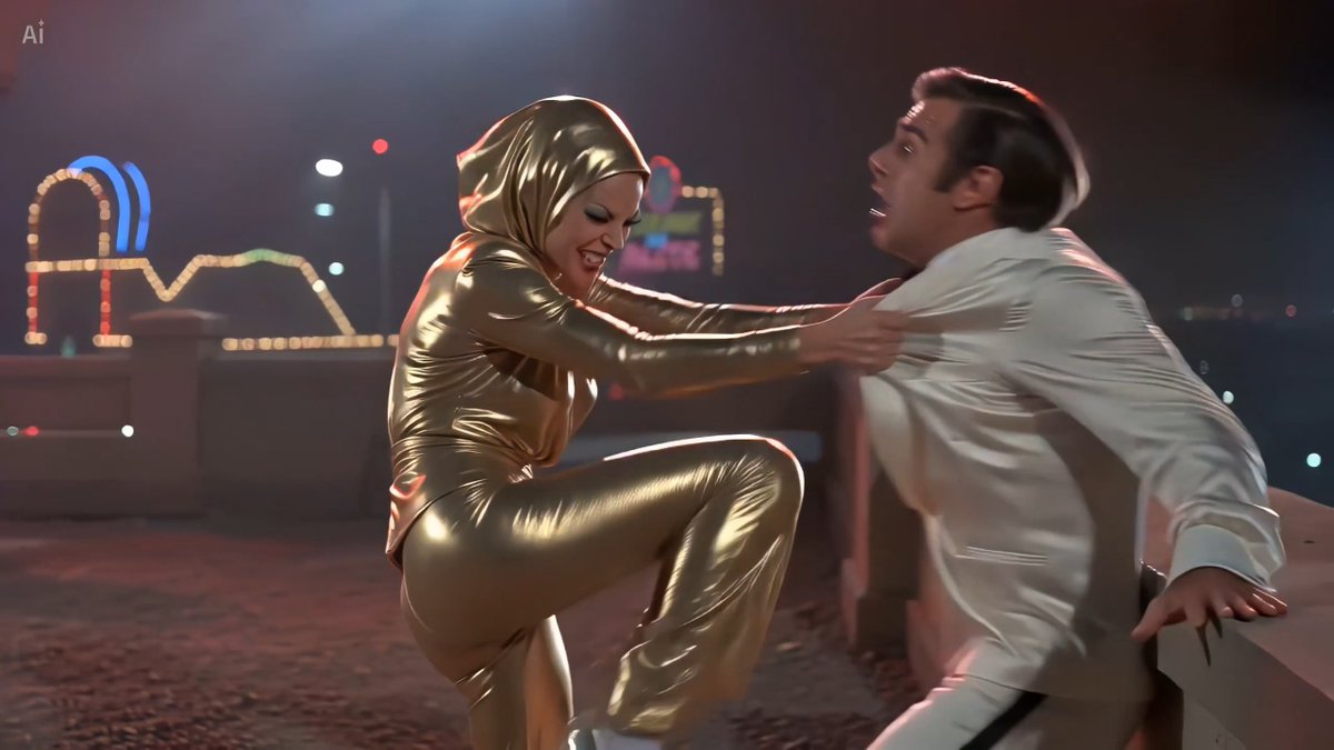 70s Giallo Action Casino Battle