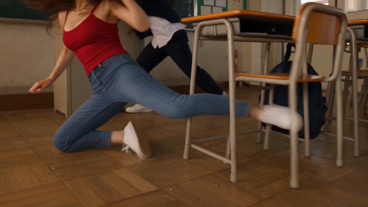 High School Classroom Action Sequence