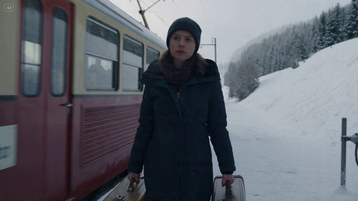 Swiss Mountain Station Winter Mystery