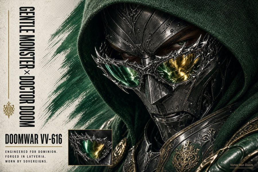 Doctor Doom 奢华眼镜海报