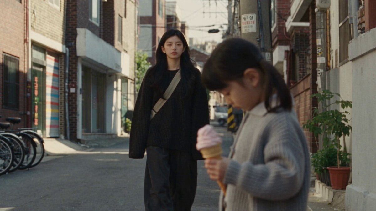 Tying Shoelaces in Morning Seoul