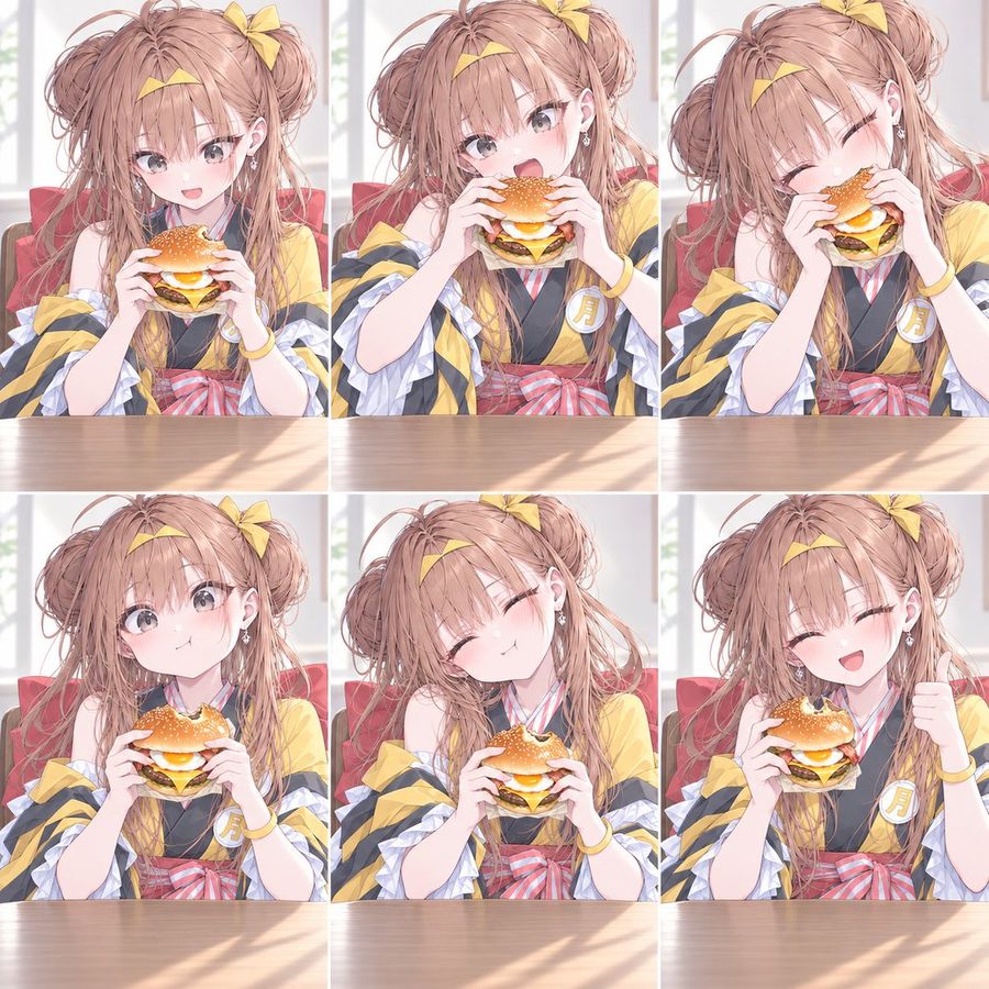 Anime Cheeseburger Meme Collection