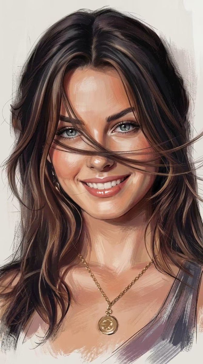 Expressionist Realism Hybrid Portrait