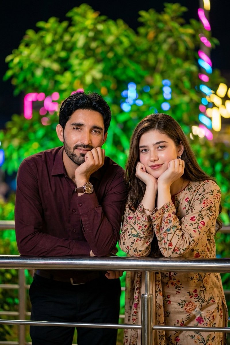 Professional Night Couple Portrait