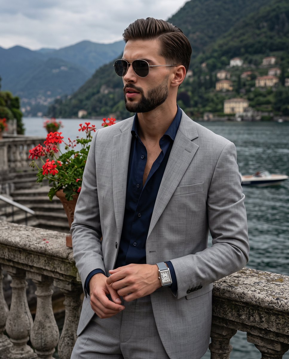Lakeside Terrace Luxury Portrait