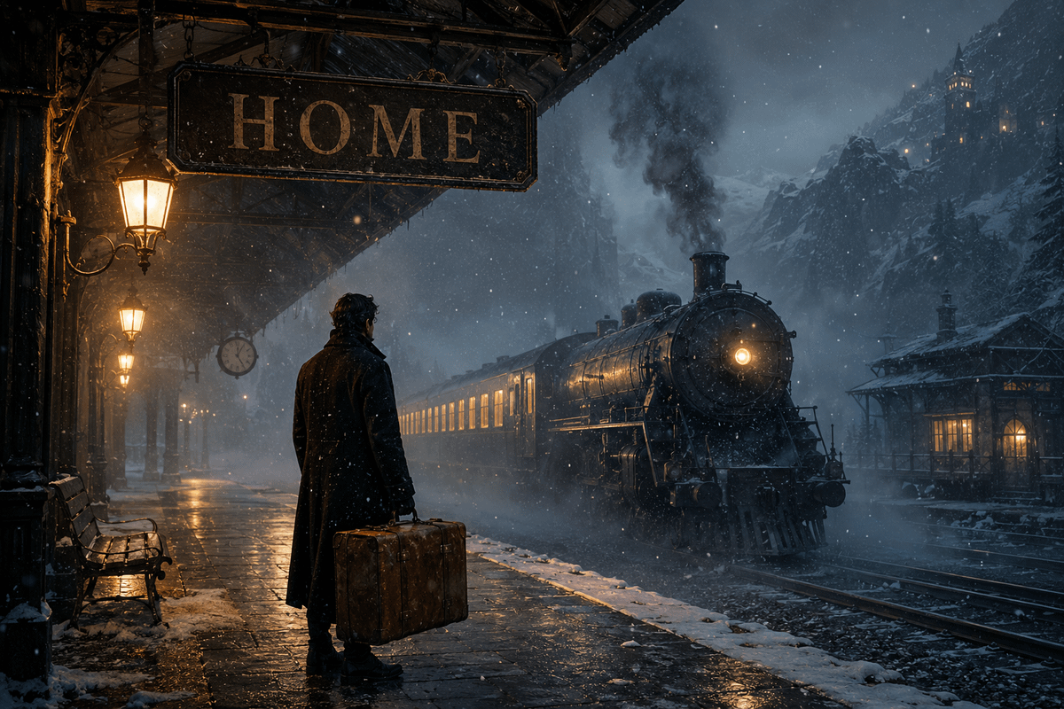 《The Last Train Home》电影感场景
