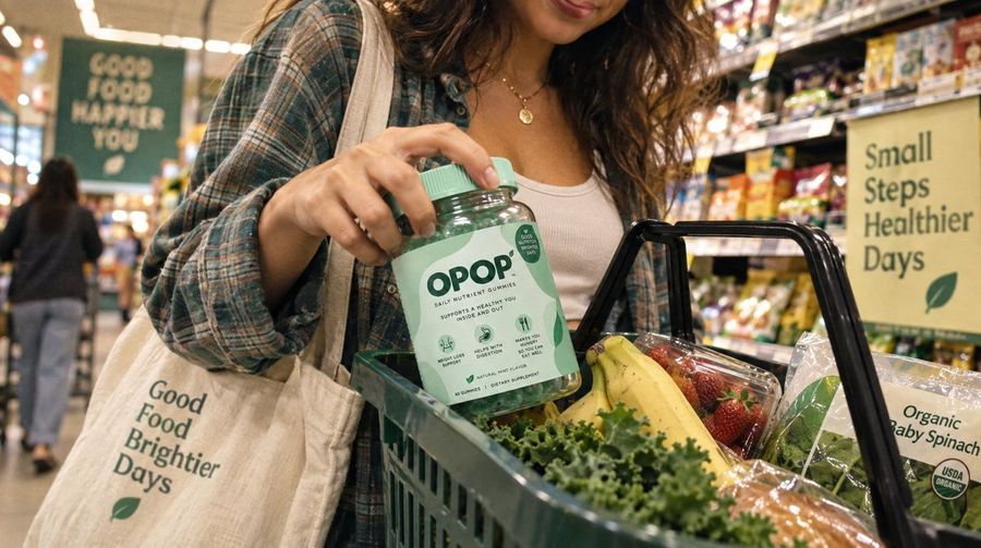 Natural Food Store Healthy Shopper