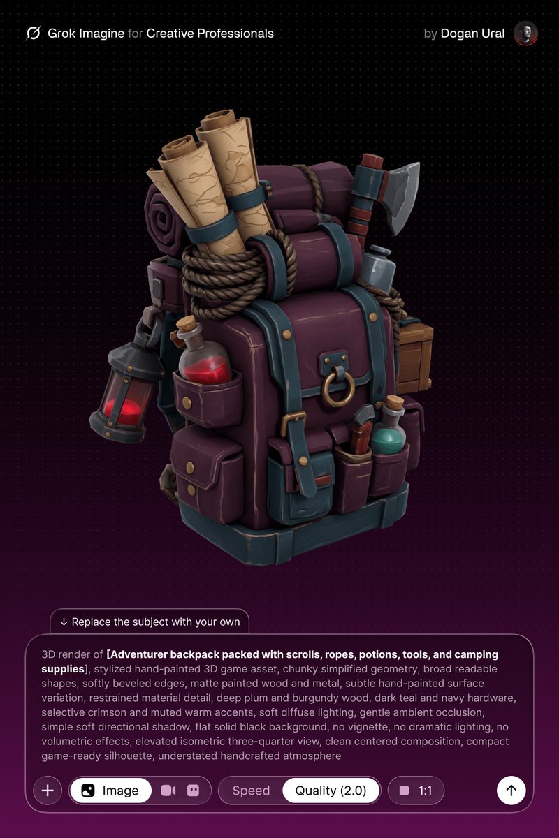 Stylized Hand-Painted 3D Game Asset