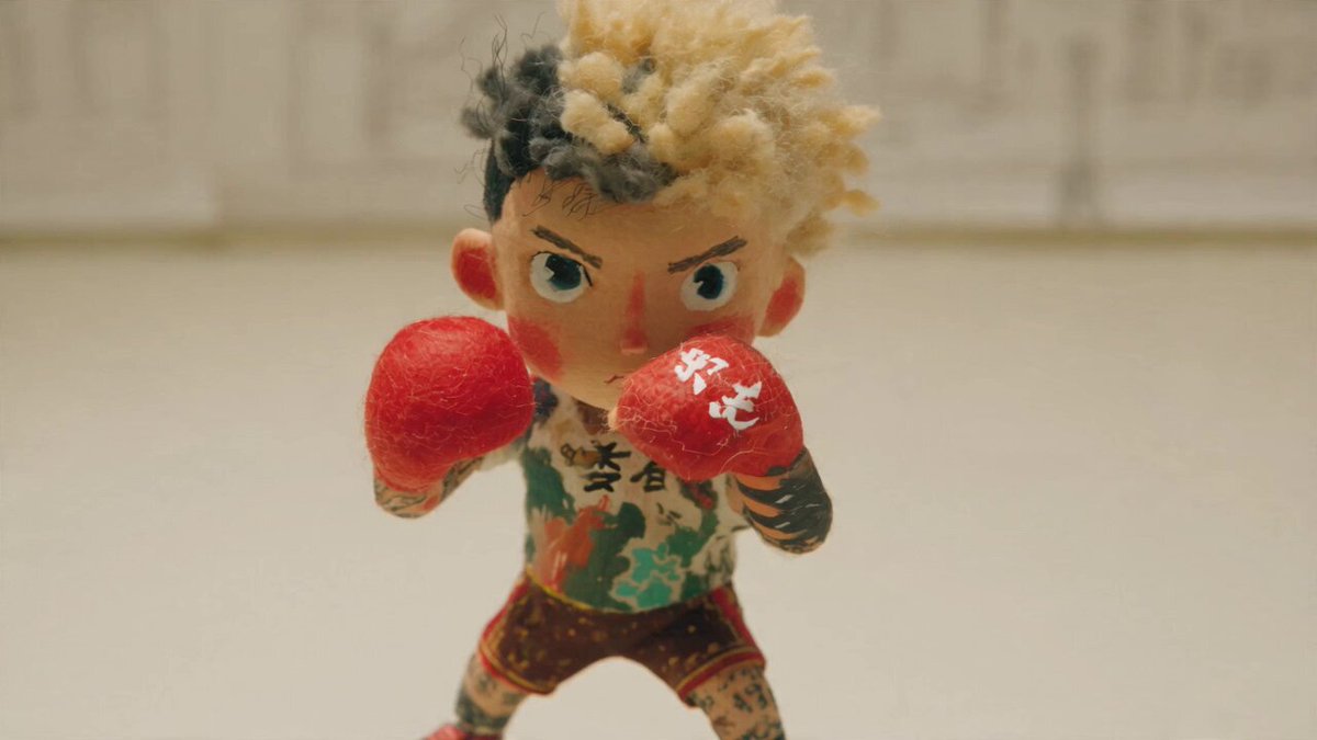 Chibi Boxer Doll Animation from Storyboard