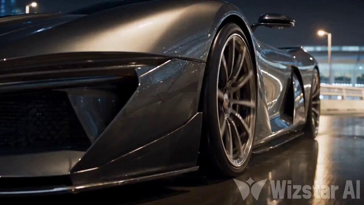 Hypercar Commercial Video Prompt