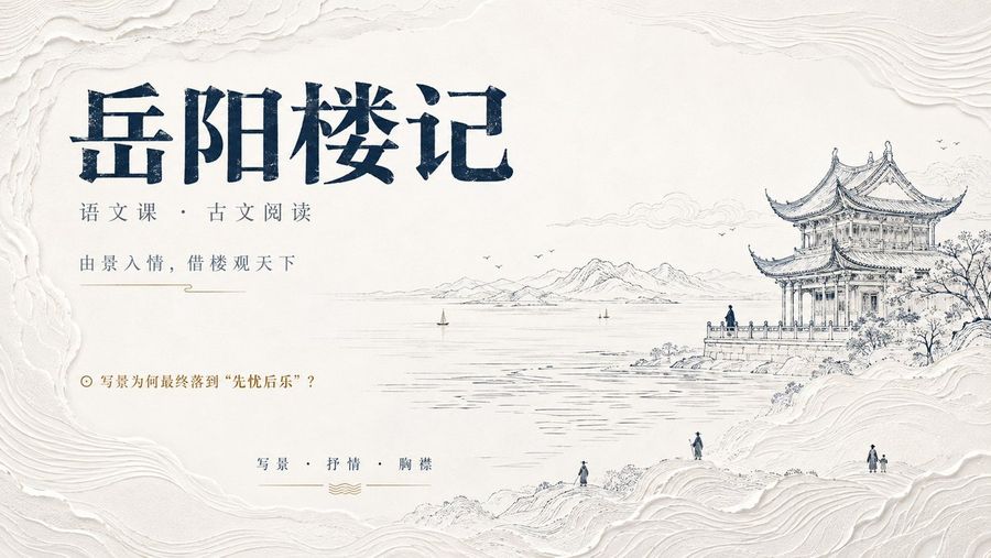 Modern Oriental Minimalist Poster