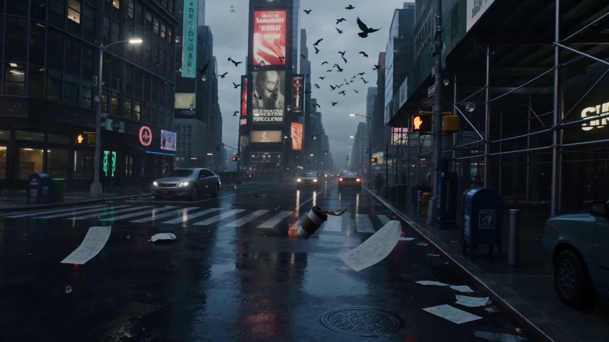 Urban Thriller: Rainy Night Chase