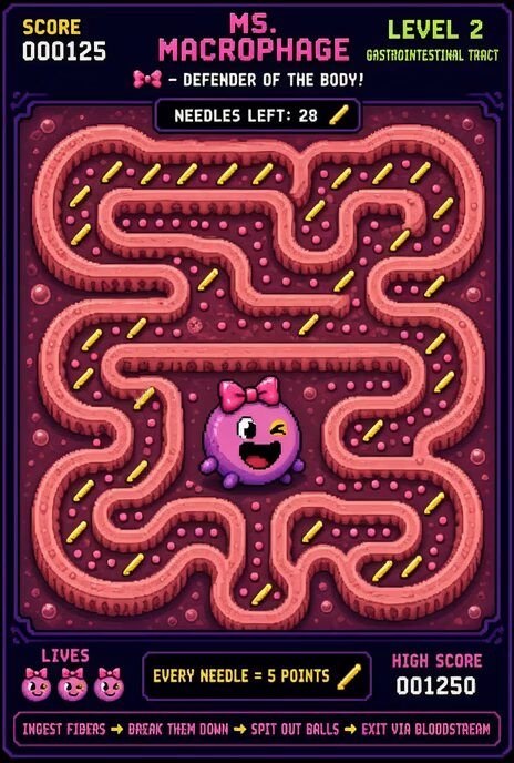 Macrophage Microscopic Combat Game