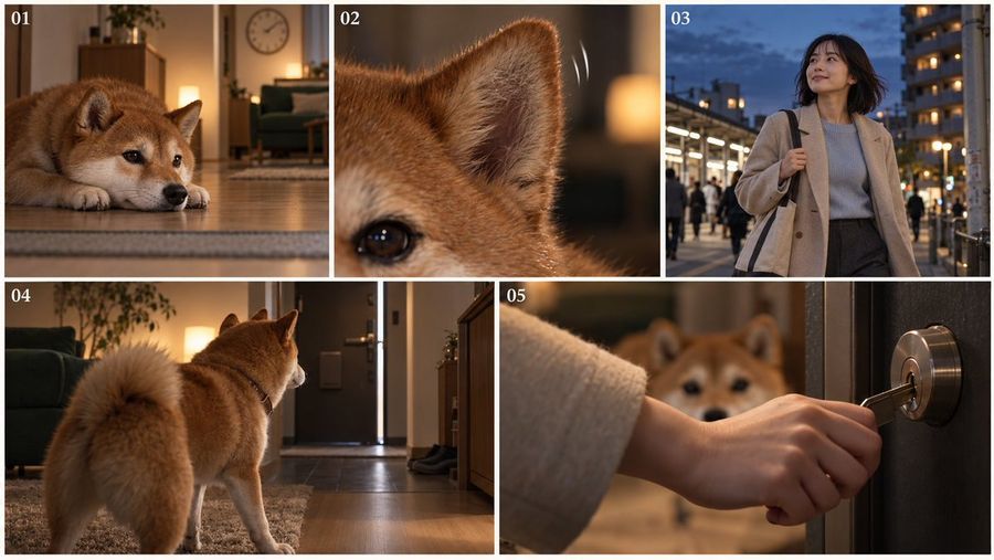 Dog Food Commercial Storyboard