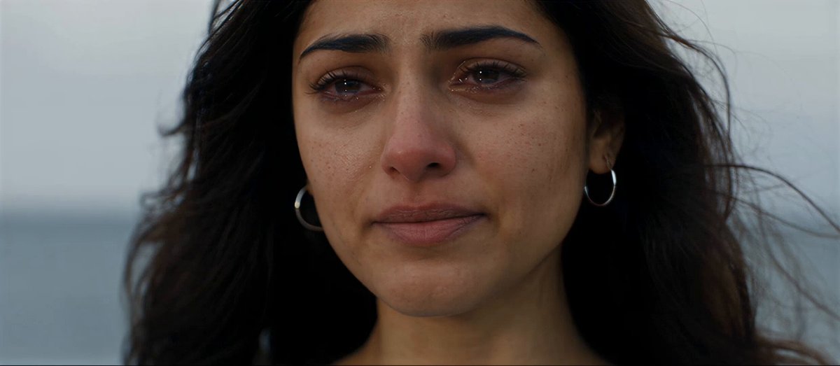 Emotional Crying Girl Handheld Shot